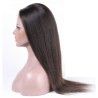 Full Lace Wig, Long Length, Color #1B (Off Black), Made With Remy Indian Human Hair