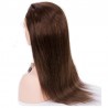 Lace Front Wig, Long Length, Color #2 (Darkest Brown), Made With Remy Indian Human Hair