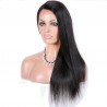 Lace Front Wig, Long Length, Color #1 (Jet Black), Made With Remy Virgin Indian Human Hair