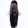 Lace Front Wig, Extra Long Length, Color #1B (Off Black), Made With Remy Indian Human Hair