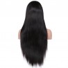 Lace Front Wig, Extra Long Length, Color #1 (Jet Black), Made With Remy Indian Human Hair