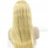 Lace Front Wig, Extra Long Length, Color #24 (Golden Blonde), Made With Remy Indian Human Hair