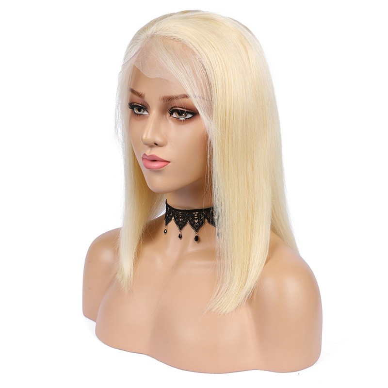 360° Lace Wig Color 613 Platinum Blonde