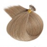 Nano Ring Hair Extensions, Color #14 (Dark Ash Blonde), Made With Remy Indian Human Hair