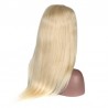 U-Part Wig, Color #613 (Platinum Blonde), Made With Remy Indian Human Hair