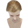 Men’s Wig - Toupee, Super-Thin Skin Base 0.06mm, Color #18 (Dark Blonde), Made With Remy Indian Human Hair