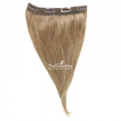 One Piece Of Quadruple Weft, Extra Thick, Clip in Hair Extensions, Color #14 (Dark Ash Blonde), Made With Remy Indian Human Hair