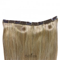 One Piece of Triple Weft, Extra Large And Thick, Clip in Hair Extensions, Color #14 (Dark Ash Blonde)