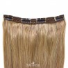 One Piece of Triple Weft, Clip in Hair Extensions, Color #10 (Golden Brown), Made With Remy Indian Human Hair